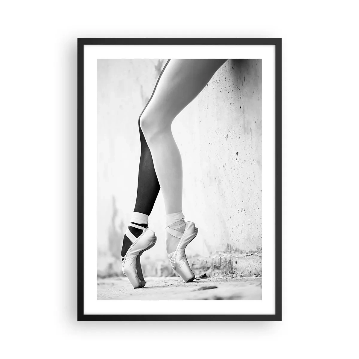 Poster in cornice nera - Ballerina, voilà! - 50x70 cm