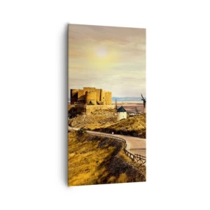 Quadro su tela - Stampe su Tela - Adesso appare Don Chisciotte - 65x120 cm