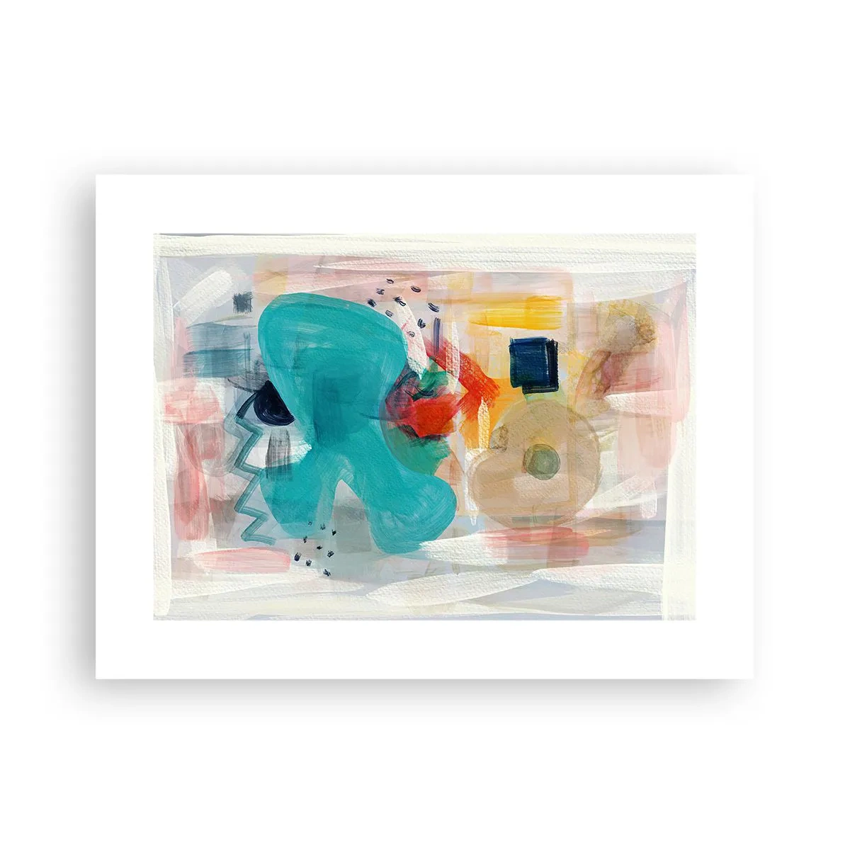 Poster - Il gioco dei colori - 40x30 cm