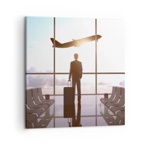 Quadro su tela - Stampe su Tela - Hai tempo, rallenta - 50x50 cm