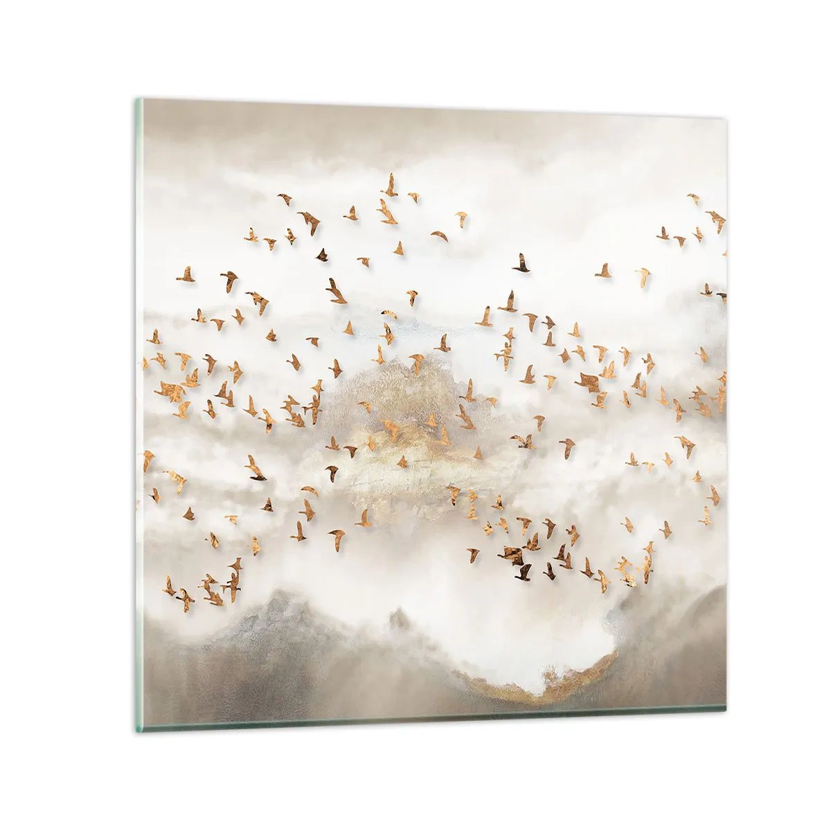 Quadro su vetro - È giunto il momento... - 30x30 cm