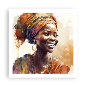 Poster - Regina africana - 60x60 cm
