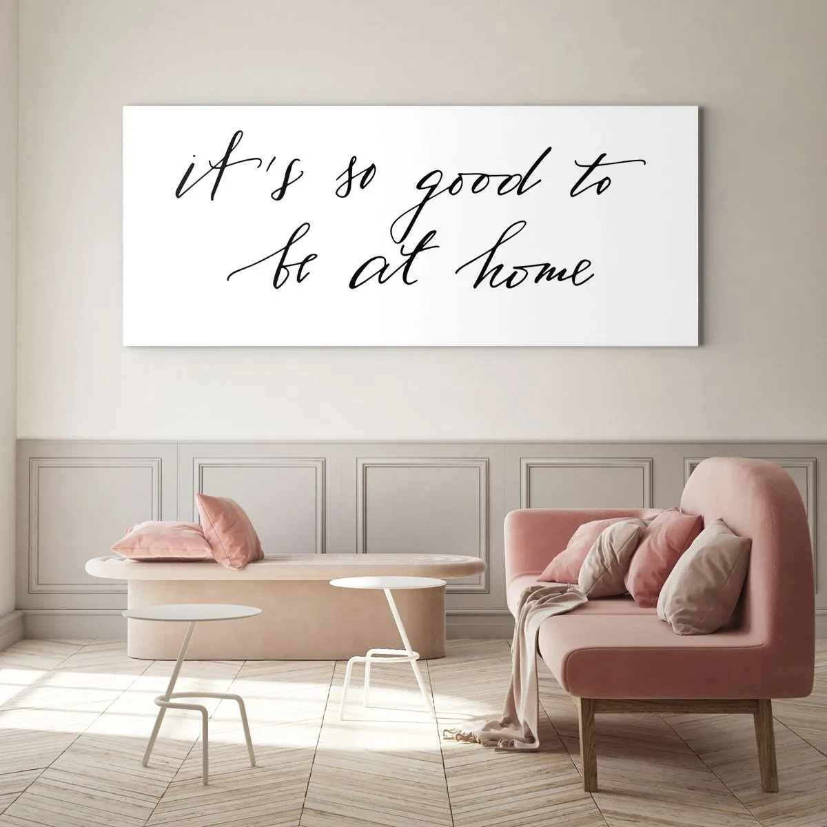 Quadro su vetro - Tutta la verità - 100x40 cm