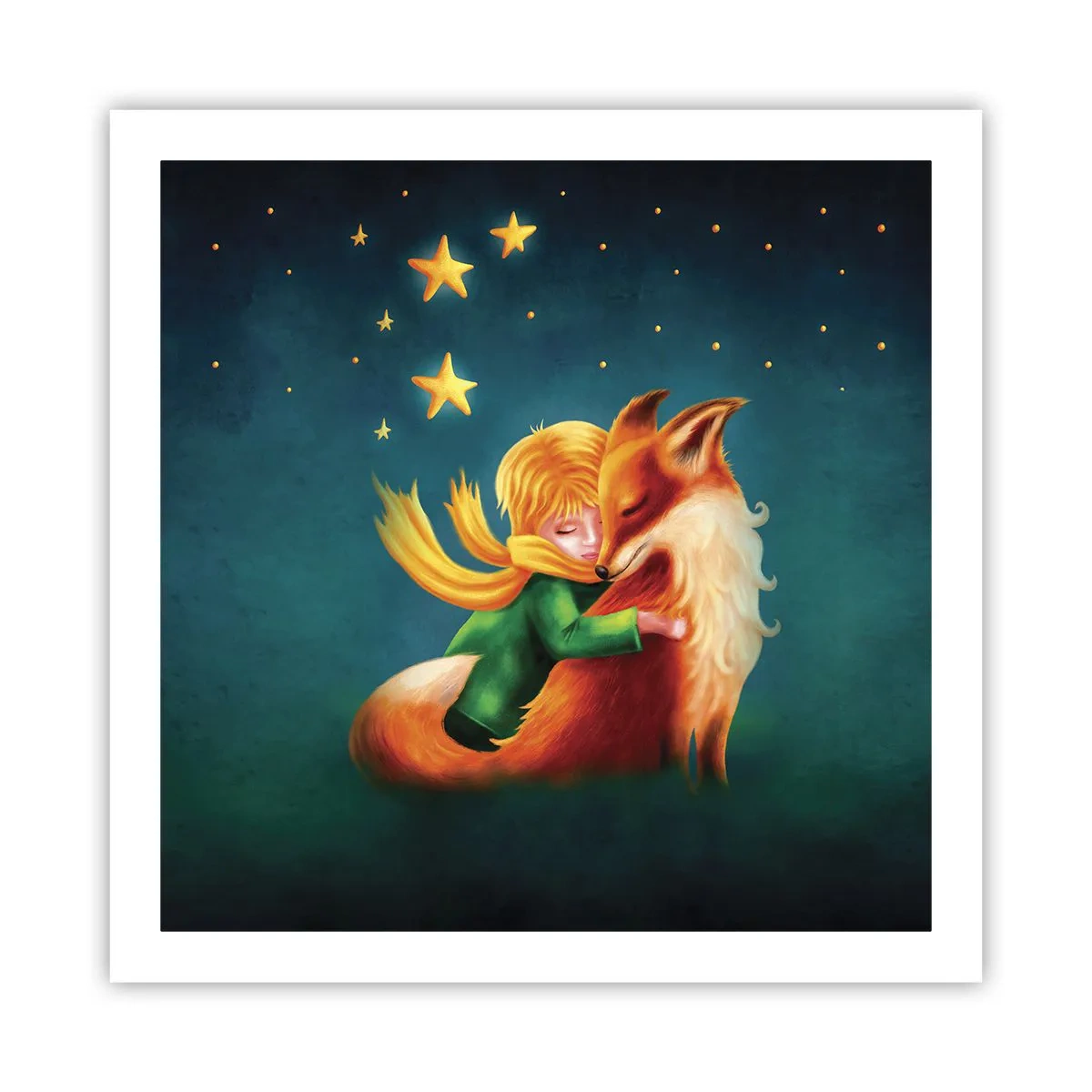 Poster - Il piccolo principe - 60x60 cm