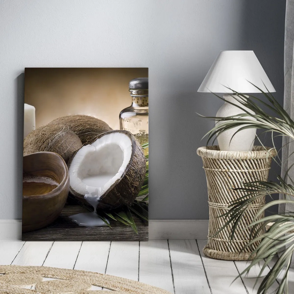 Quadro su tela - Stampe su Tela - Salute dalle isole tropicali - 45x80 cm