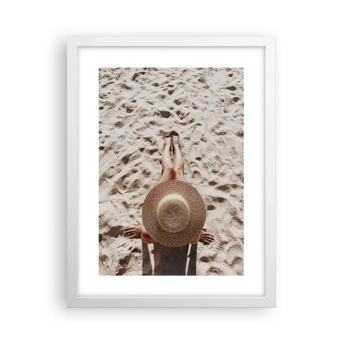 Poster in cornice bianca - Un tempo di sogno - 30x40 cm