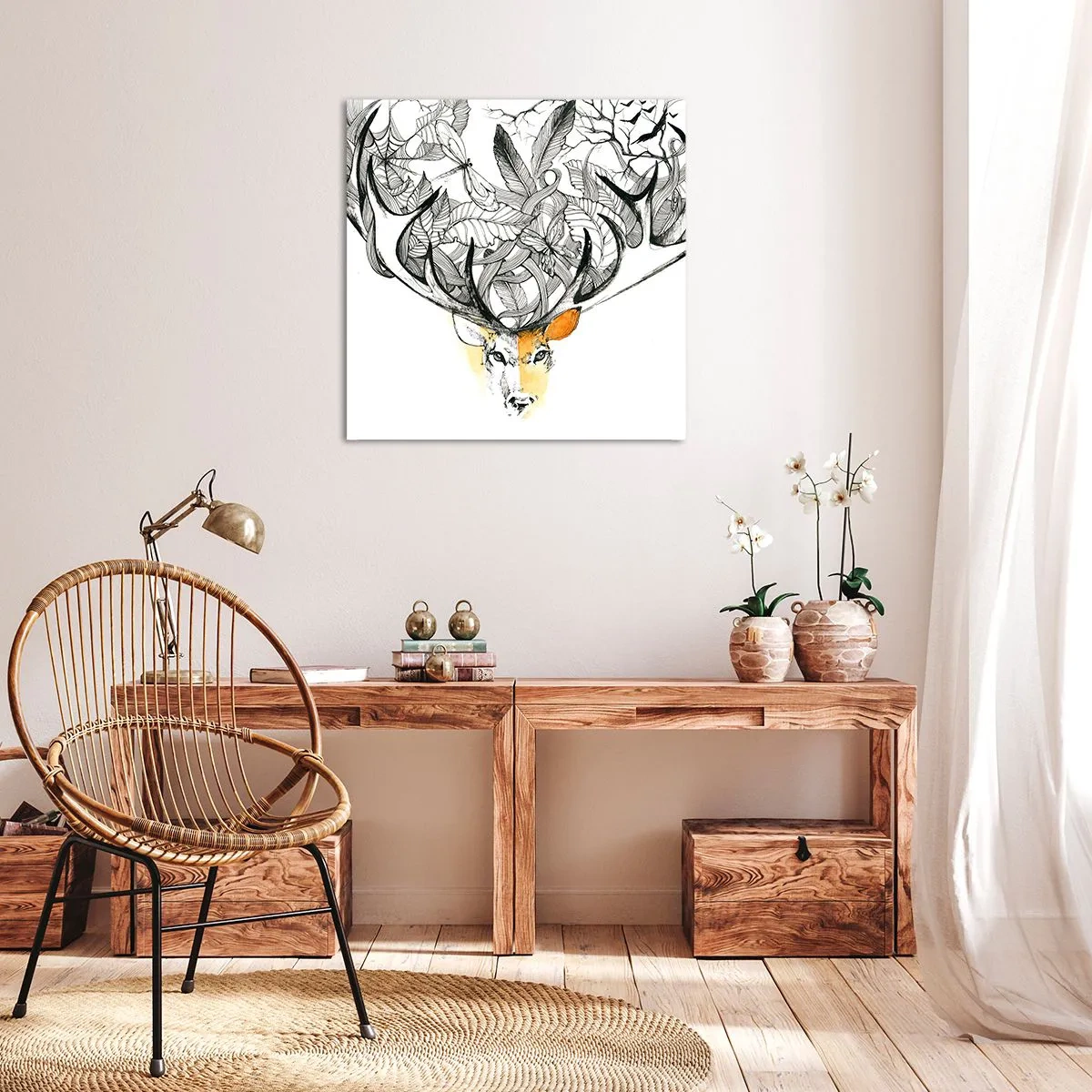 Quadro su tela - Stampe su Tela - I corni dell'abbondanza - 40x40 cm