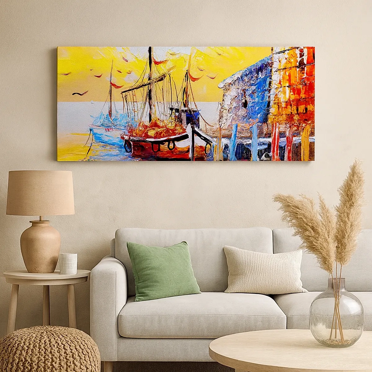 Quadro su tela - Stampe su Tela - Ritorno felice - 30x30 cm