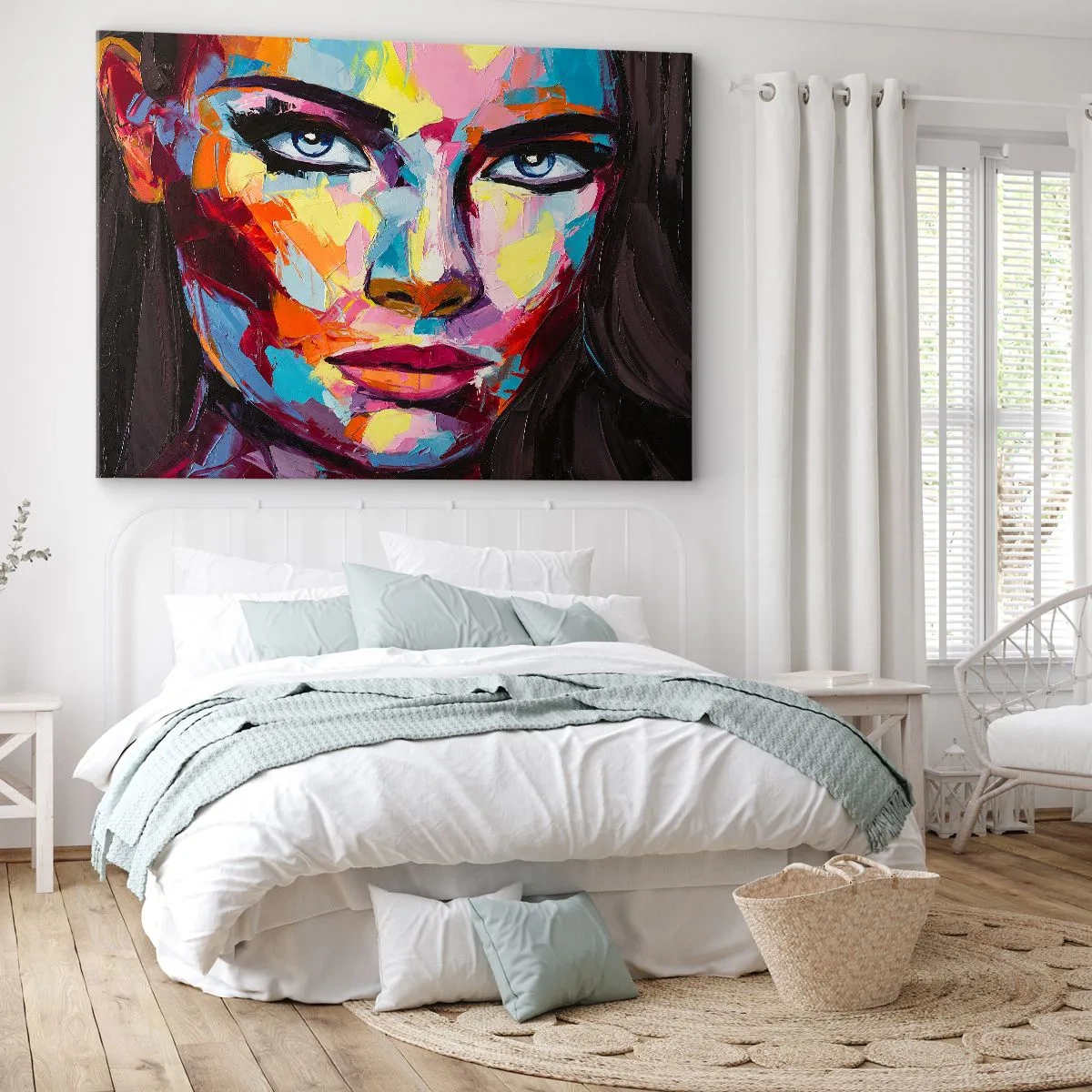 Quadro su tela - Stampe su Tela - Anche l'anima è colorata - 70x50 cm