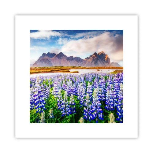 Poster - Forza e asprezza accanto alla mitezza - 30x30 cm