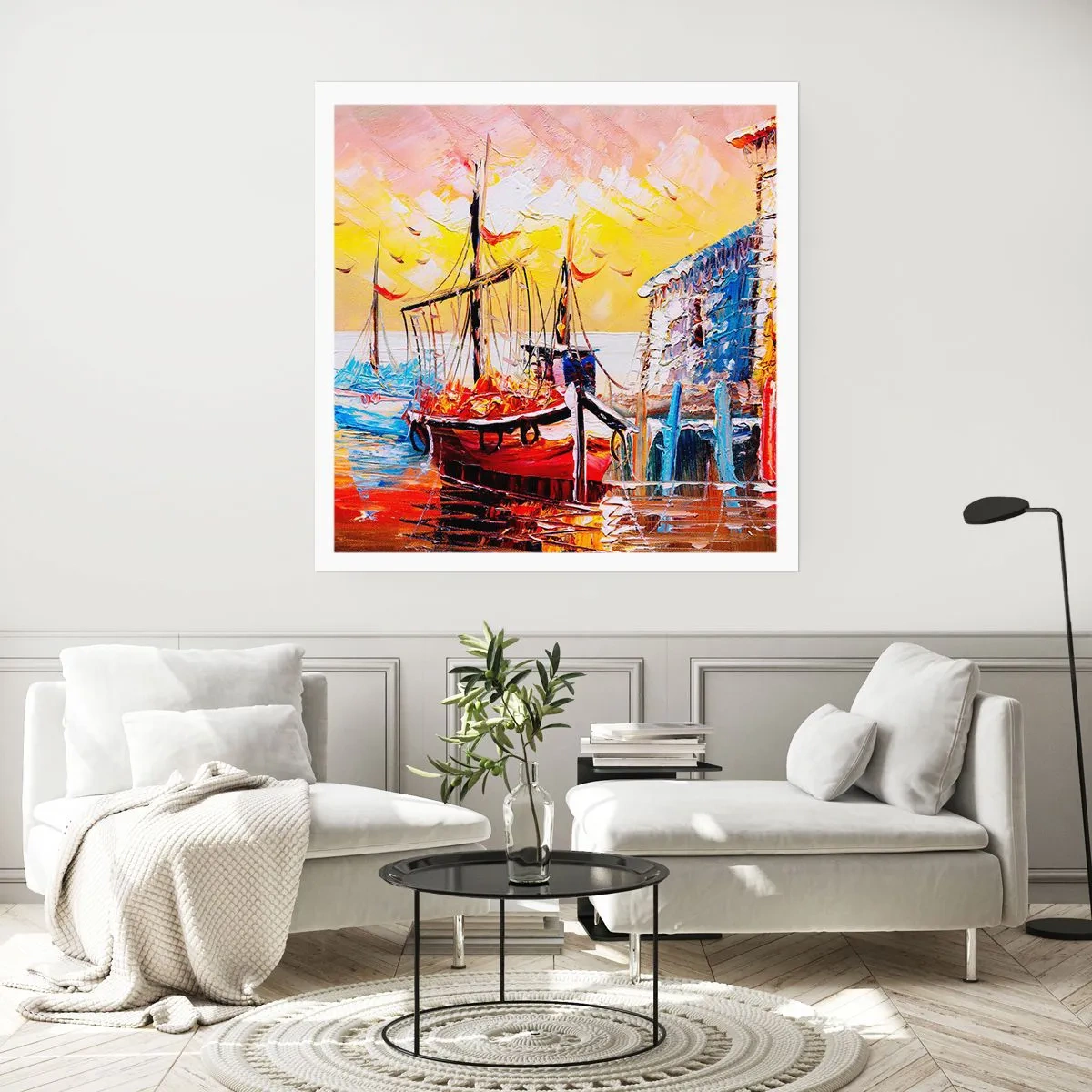 Poster - Ritorno felice - 60x60 cm