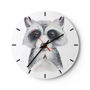 Orologio da parete - Orologio in Vetro - Un attimo di commozione - 40x40 cm