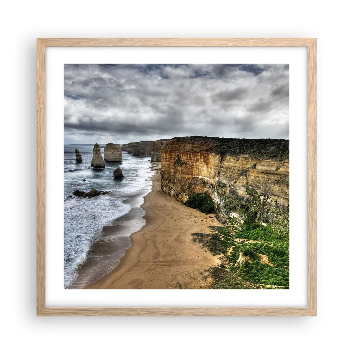 Poster in cornice rovere chiaro - Bellezza selvatica - 50x50 cm