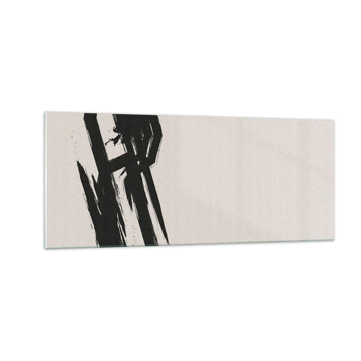 Quadro su vetro - Corsa sfrenata - 100x40 cm