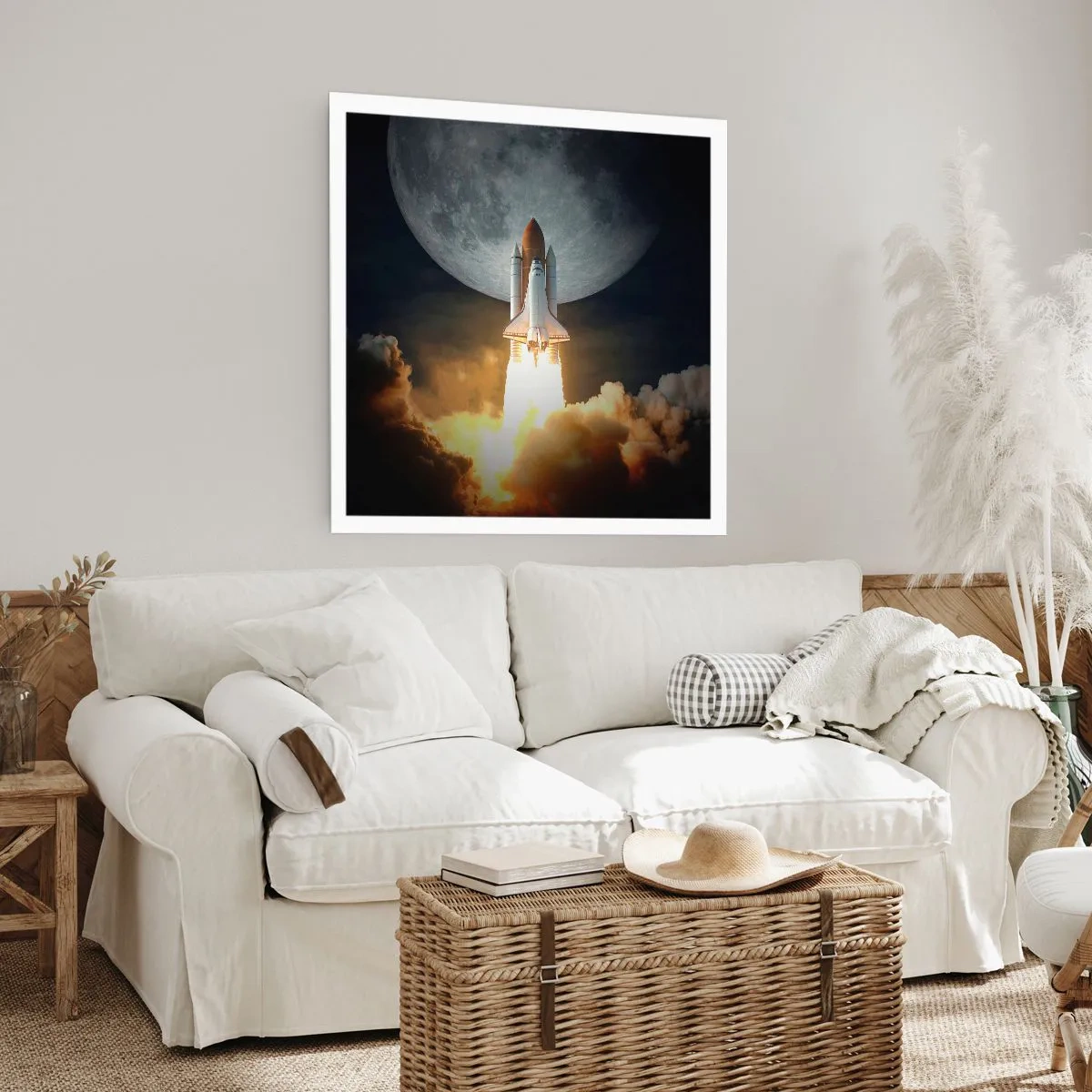 Poster - L'inizio di un'avventura spaziale - 50x50 cm