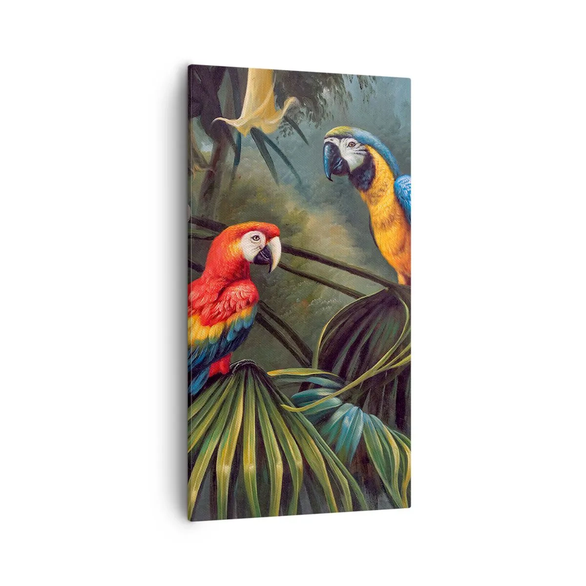 Quadro su tela - Stampe su Tela - Romanticità ai tropici - 55x100 cm