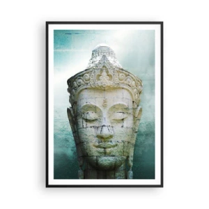 Poster in cornice nera - Cercando la luce - 70x100 cm