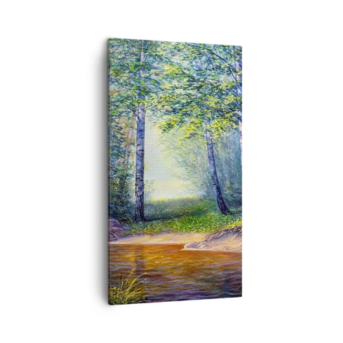 Quadro su tela - Stampe su Tela - Scena di beatitudine - 45x80 cm