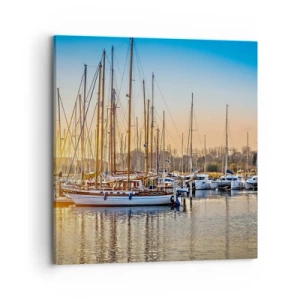 Quadro su tela - Stampe su Tela - Anche il vento va a dormire - 70x70 cm