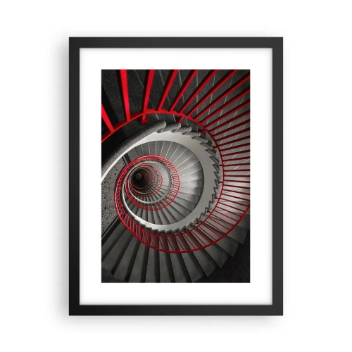 Poster in cornice nera - I giochi dell'architettura - 30x40 cm