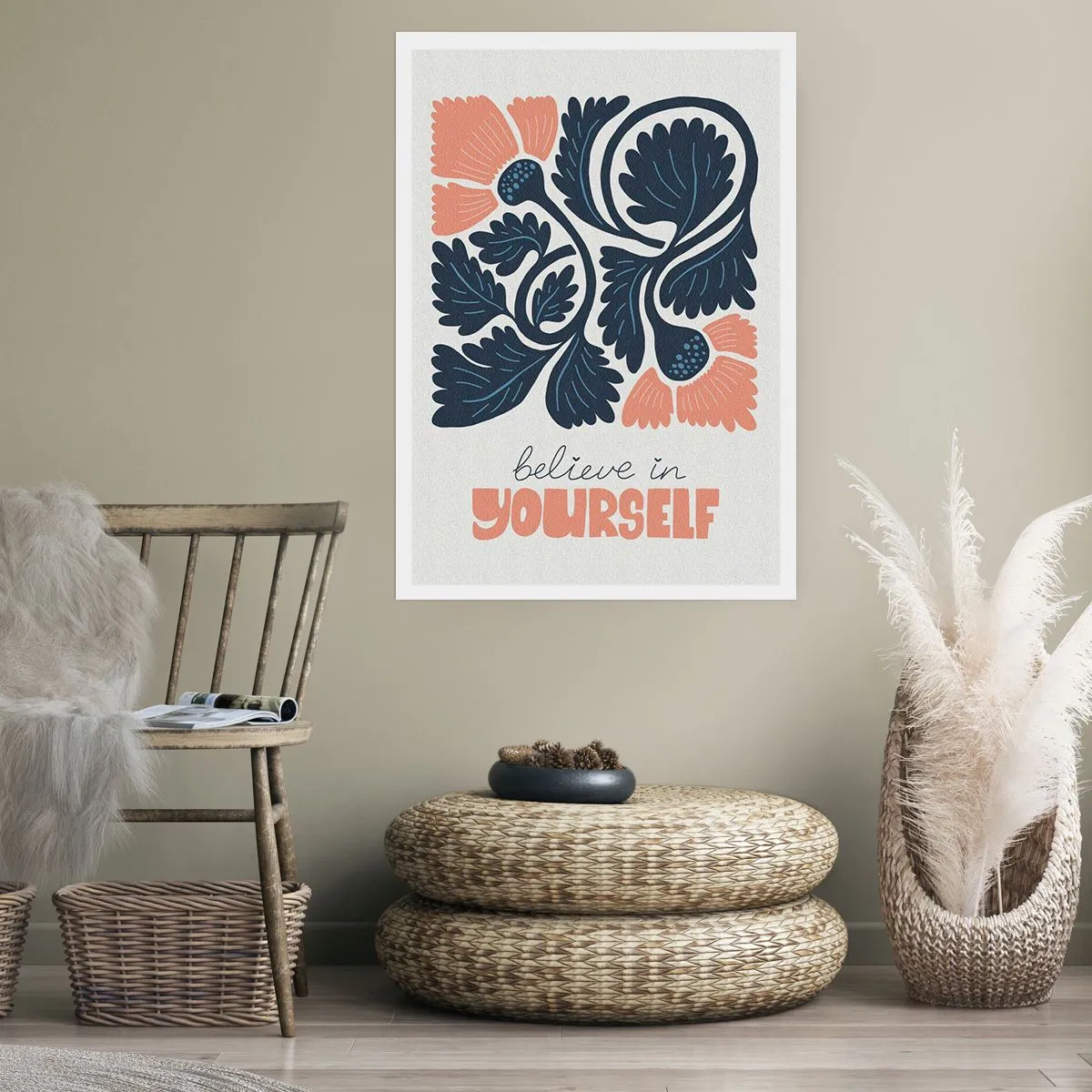 Poster - E qui fiorisci - 40x50 cm