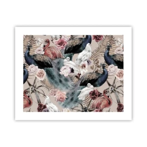 Poster - Nel giardino del palazzo - 50x40 cm