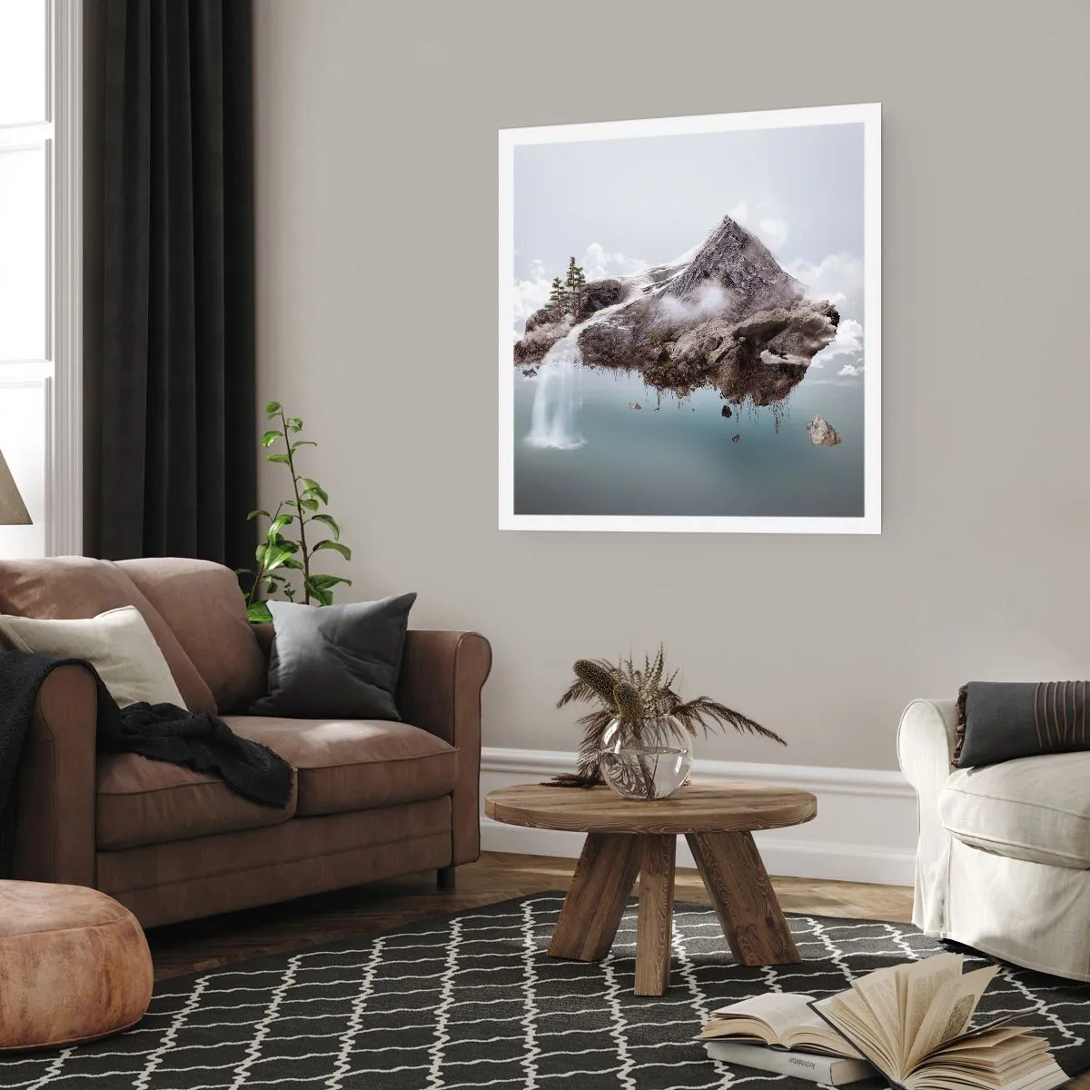 Poster - Con l'occhio del surrealista - 50x50 cm