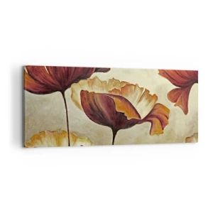 Quadro su tela - Stampe su Tela - Nei prati e nei campi - 100x40 cm