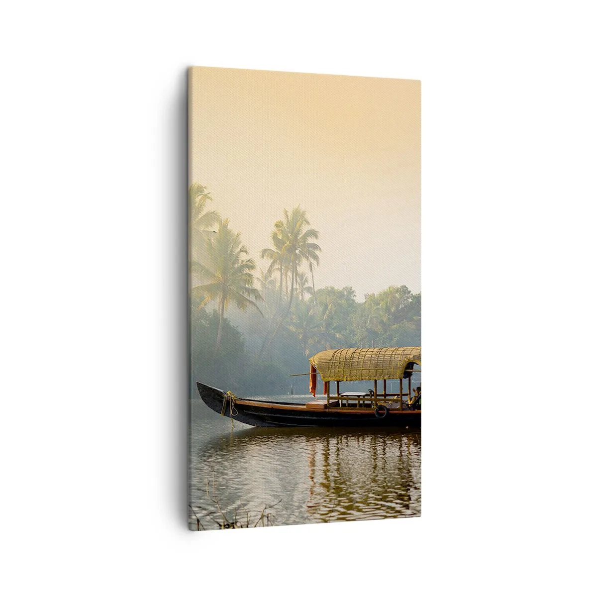 Quadro su tela - Stampe su Tela - Casa sul fiume - 45x80 cm