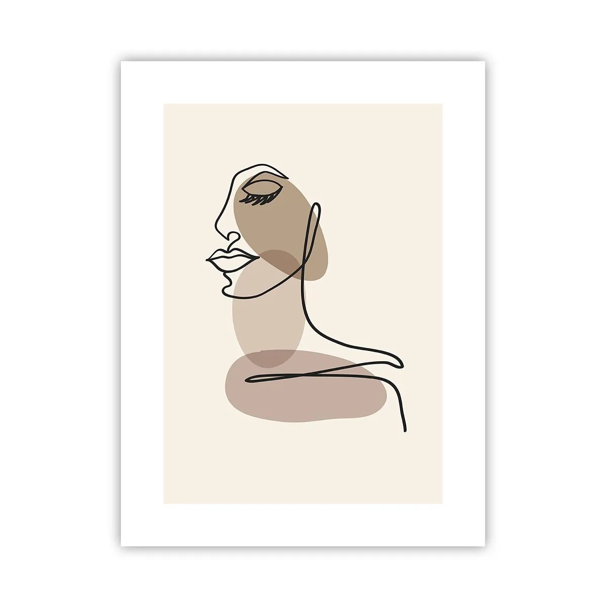 Poster - Ascoltando se stessa - 30x40 cm