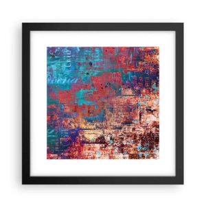 Poster in cornice nera - Memoria e dimenticanza - 30x30 cm