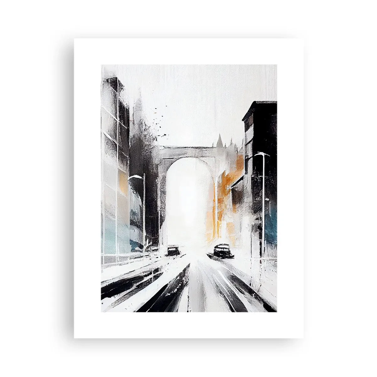 Poster - Studio di città: architettura e movimento - 30x40 cm