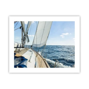 Poster - Benvenuta avventura - 50x40 cm