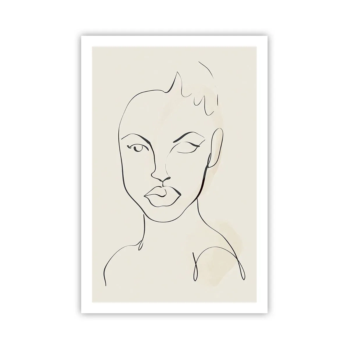 Poster - Profilo di sensualità - 61x91 cm