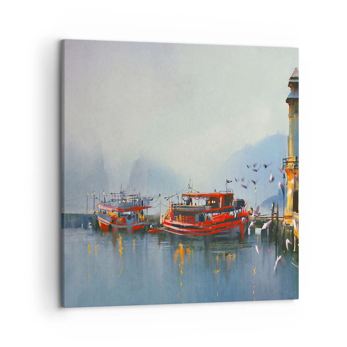 Quadro su tela - Stampe su Tela - Alla fine del mondo - 50x50 cm