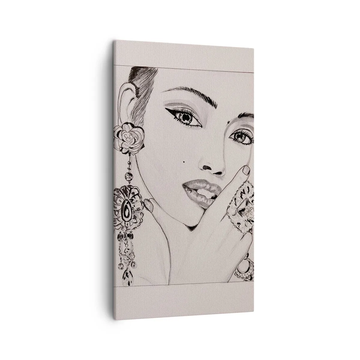 Quadro su tela - Stampe su Tela - Il gioiello più bello - 45x80 cm