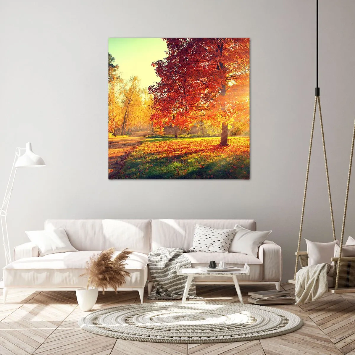 Quadro su tela - Stampe su Tela - Rosso è bello - 40x40 cm