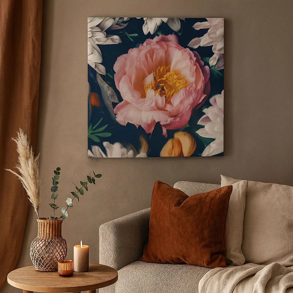 Quadro su tela - Stampe su Tela - Con fasto barocco - 30x30 cm