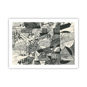 Poster - Dinamica della contemporaneità - 70x50 cm