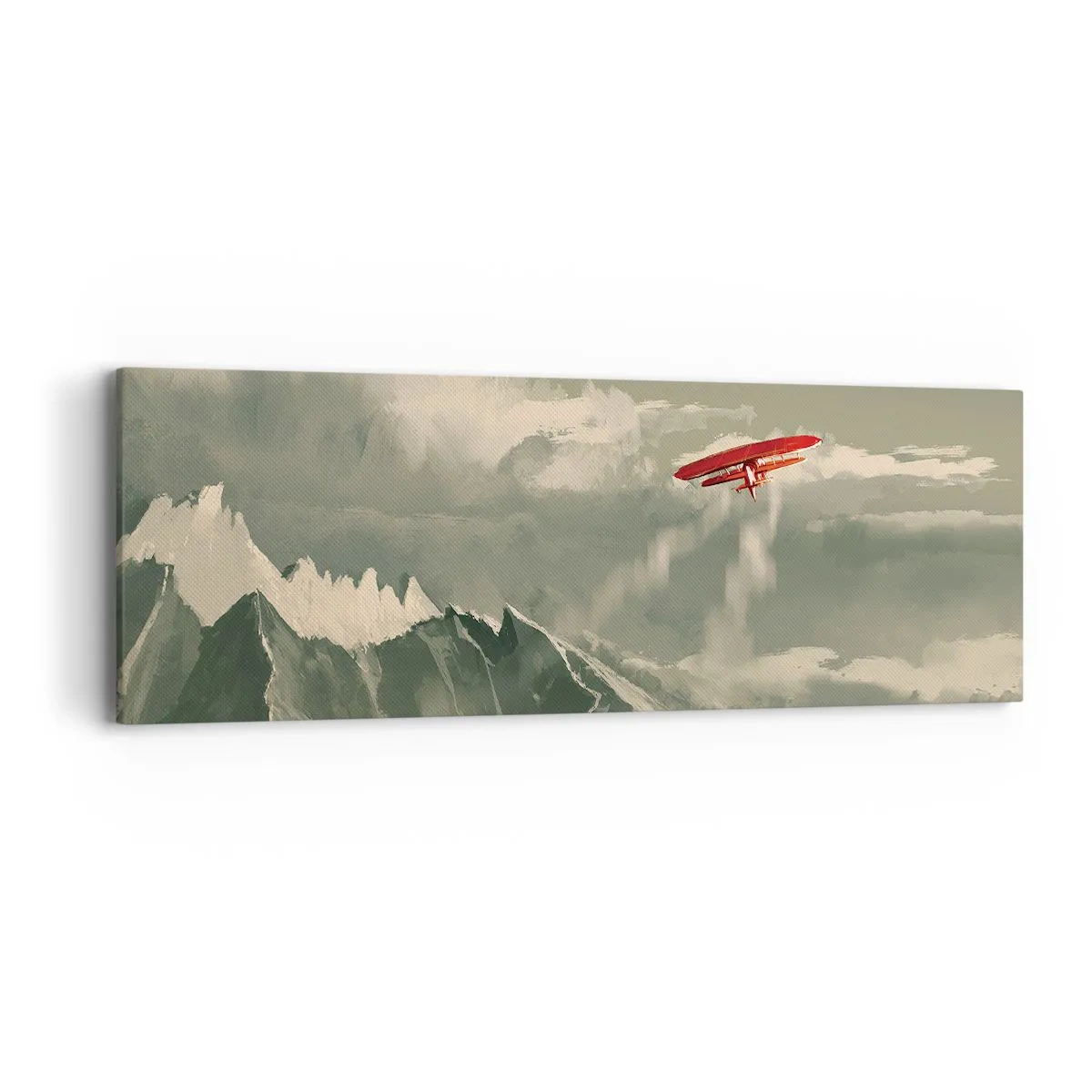 Quadro su tela - Stampe su Tela - Pioniere senza paura - 90x30 cm