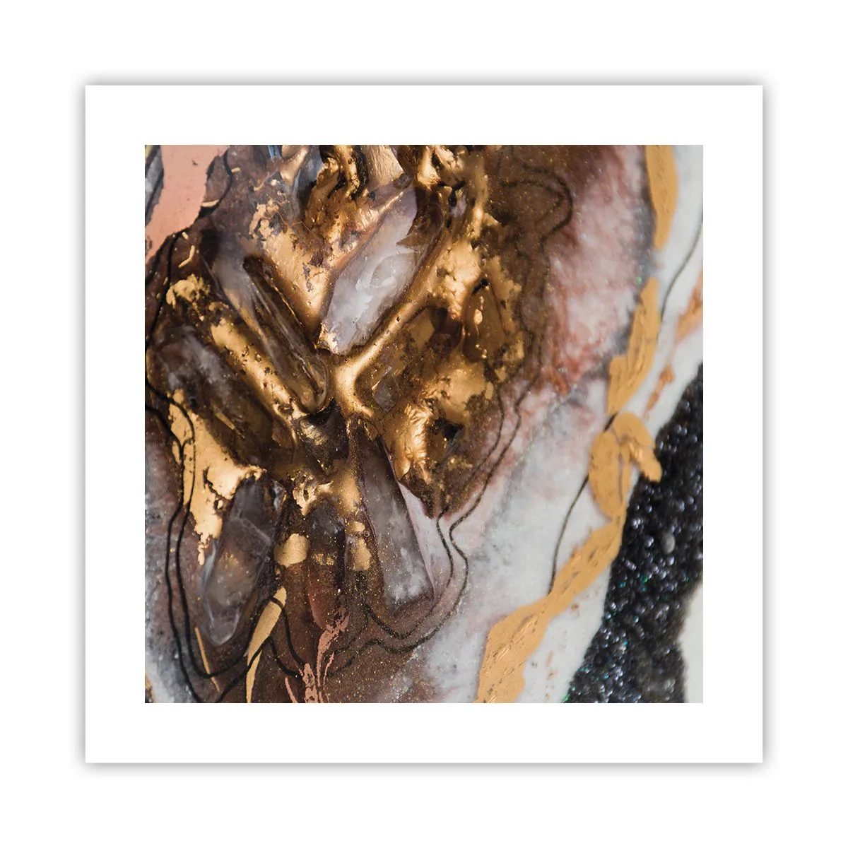 Poster - L'elemento della terra - 40x40 cm