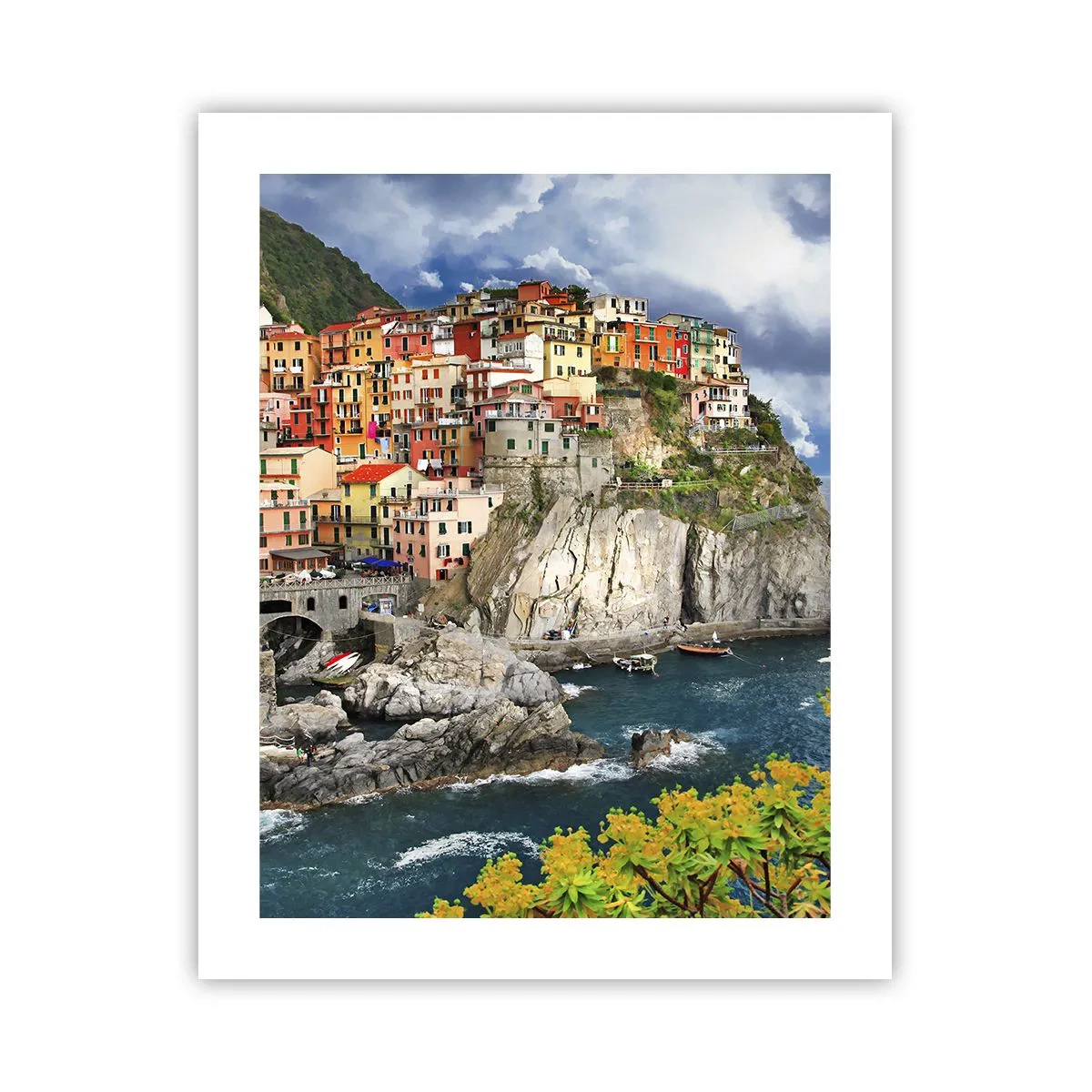 Poster - Aggrappate alla roccia - 40x50 cm