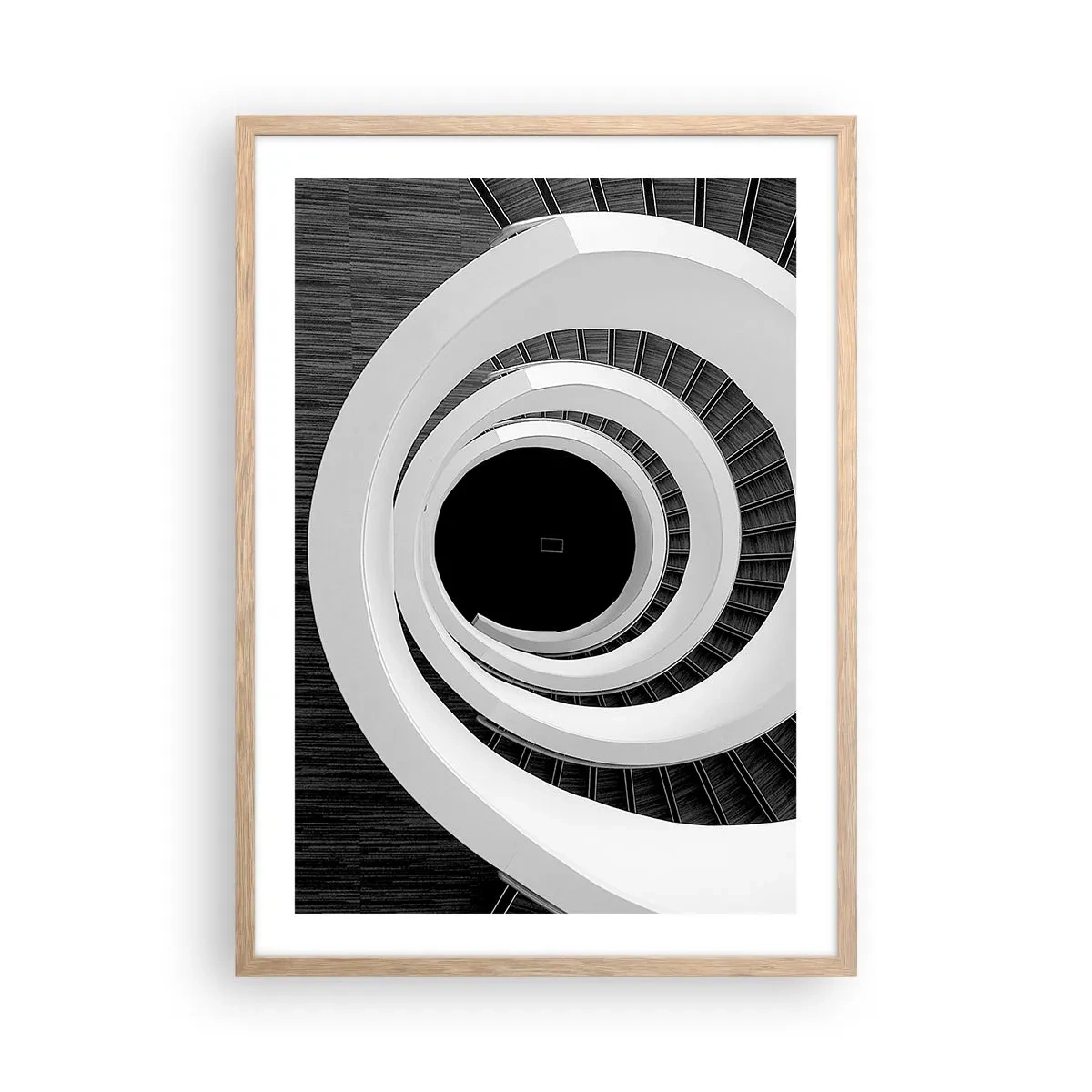 Poster in cornice rovere chiaro - Verso l'essenza delle cose - 50x70 cm