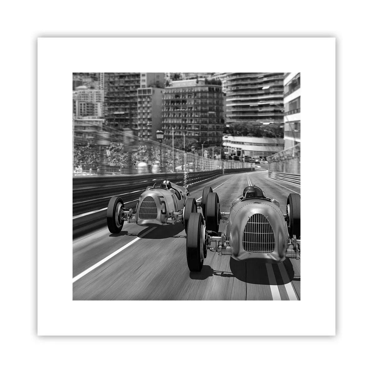 Poster - Tanto tempo fa a Montecarlo - 30x30 cm