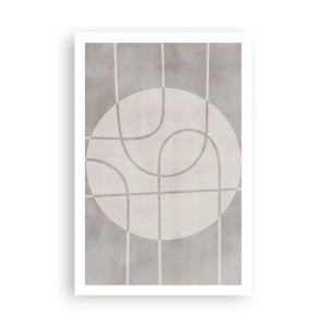Poster - Tondo e dritto - 61x91 cm