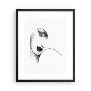 Poster in cornice nera - Nello stile di Lempicka - 40x50 cm
