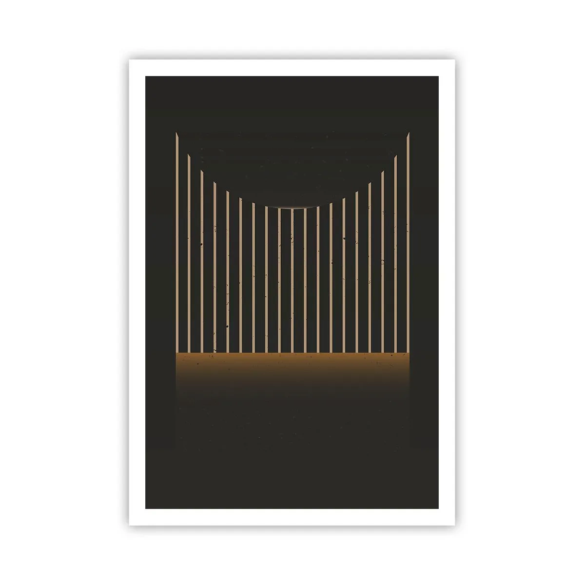 Poster - Esaminare l'oscurità - 70x100 cm