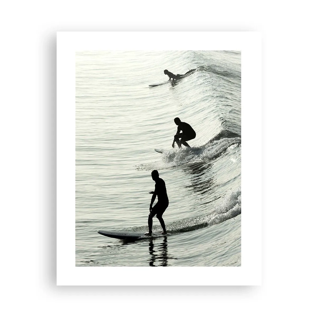 Poster - Onde all'incontro - 40x50 cm