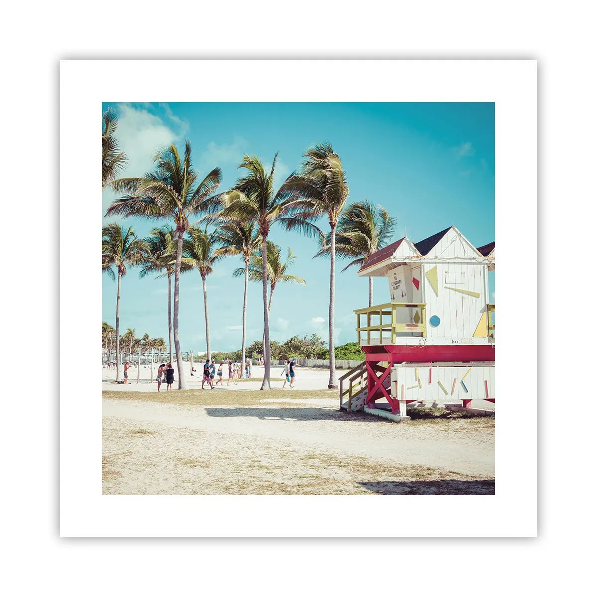 Poster - Ti aspetta una bella giornata - 40x40 cm