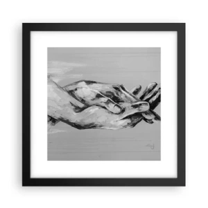 Poster in cornice nera - Inizio... - 30x30 cm